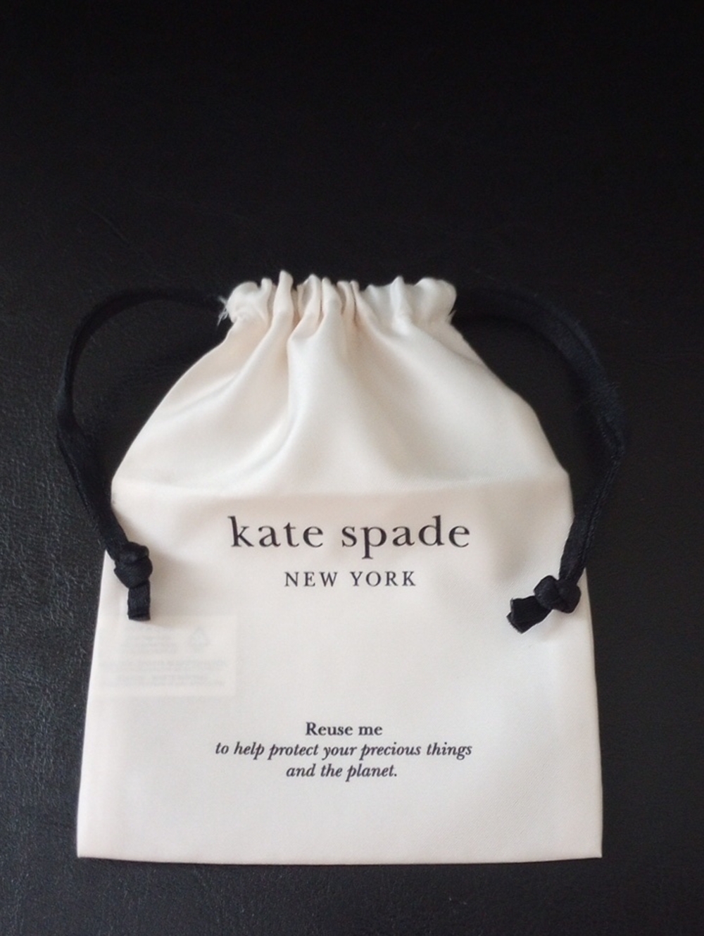 Kate Spade Heart Pendant Necklace & Dust Bag - Picture 5 of 6